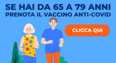 Covid-19: vaccini, aperte le prenotazioni per la categoria 65-79 anni